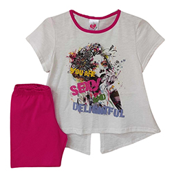 Scarabeo Παιδικό  σετ με τυπωμένη μπλούζα